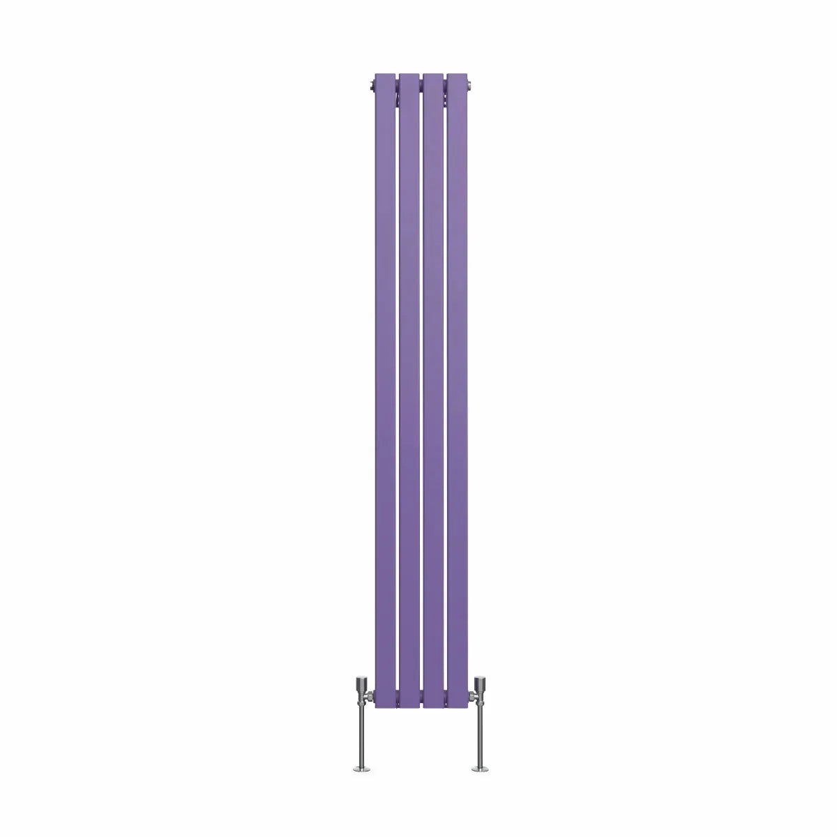 San Remo - Modern vertical flat panel radiator blue lilac