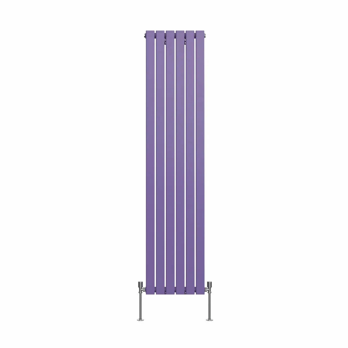 San Remo - Modern vertical flat panel radiator blue lilac