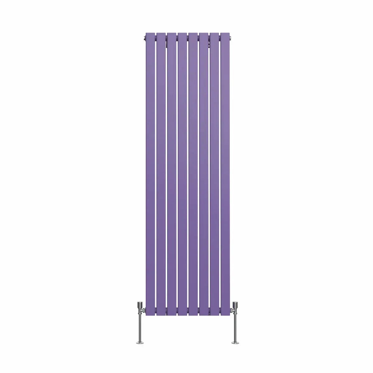 San Remo - Modern vertical flat panel radiator blue lilac