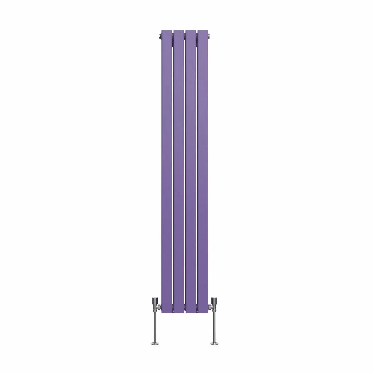 San Remo - Modern vertical flat panel radiator blue lilac