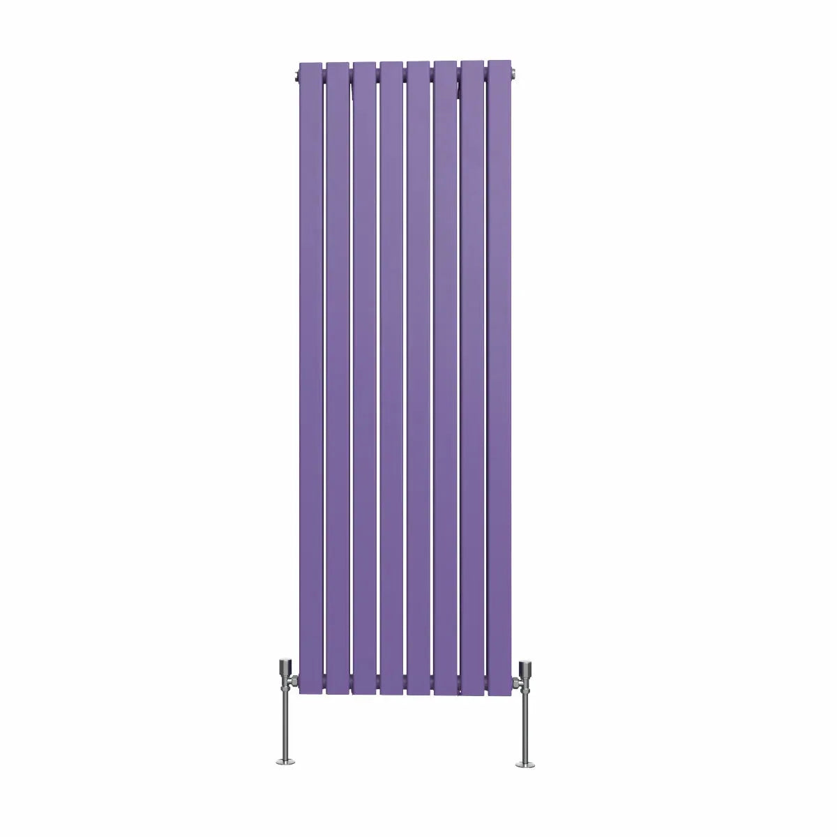 San Remo - Modern vertical flat panel radiator blue lilac