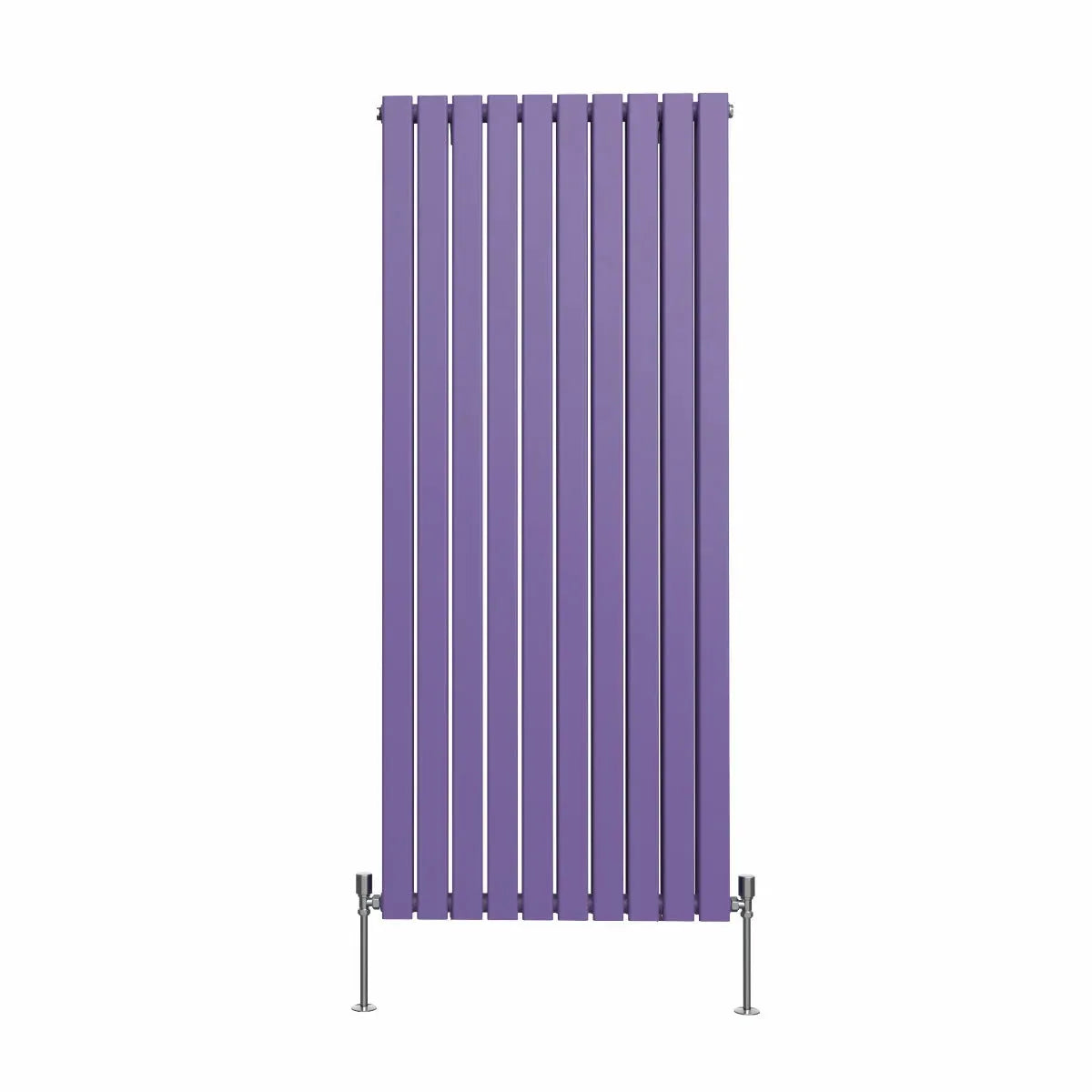 San Remo - Modern vertical flat panel radiator blue lilac