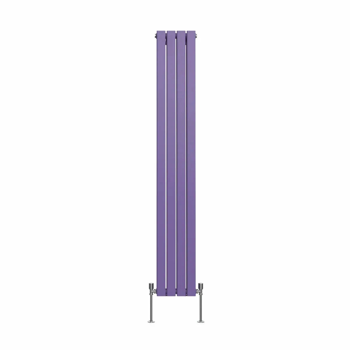 San Remo - Modern vertical flat panel radiator blue lilac