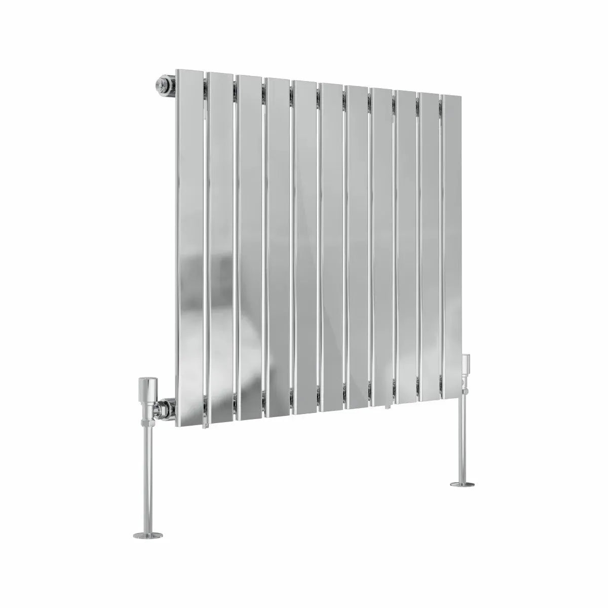 San Remo - Modern horizontal flat panel radiator chrome