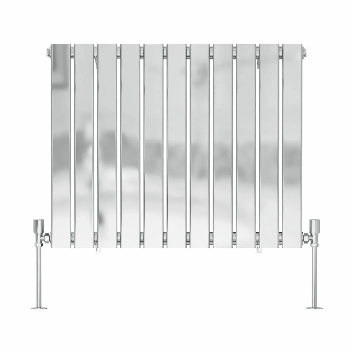 San Remo - Modern horizontal flat panel radiator chrome