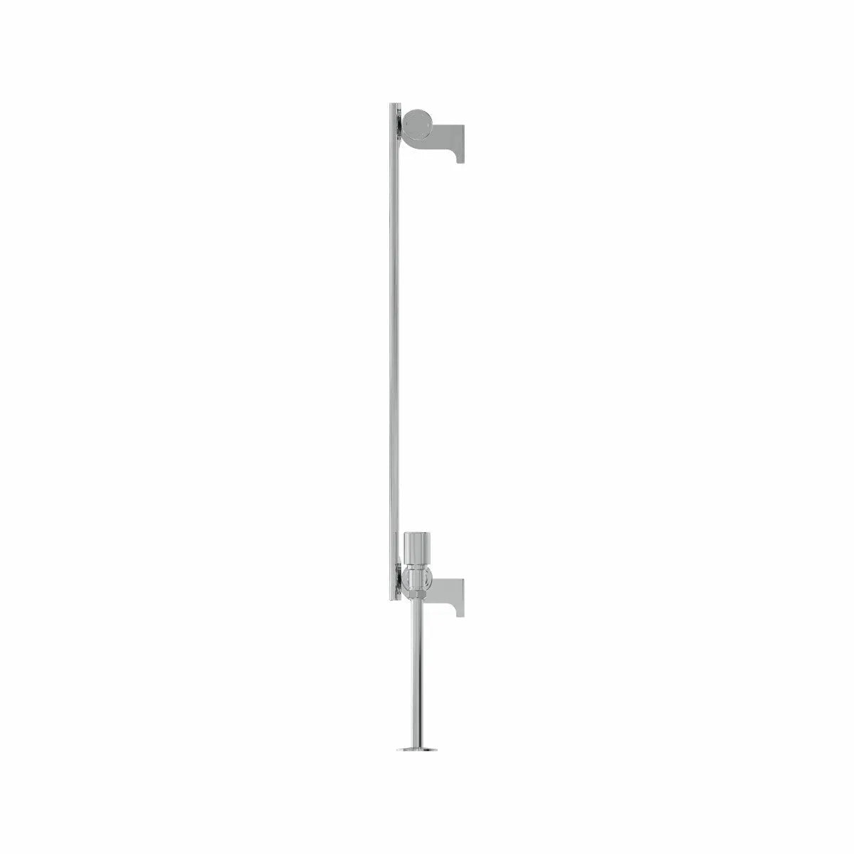 San Remo - Modern horizontal flat panel radiator chrome