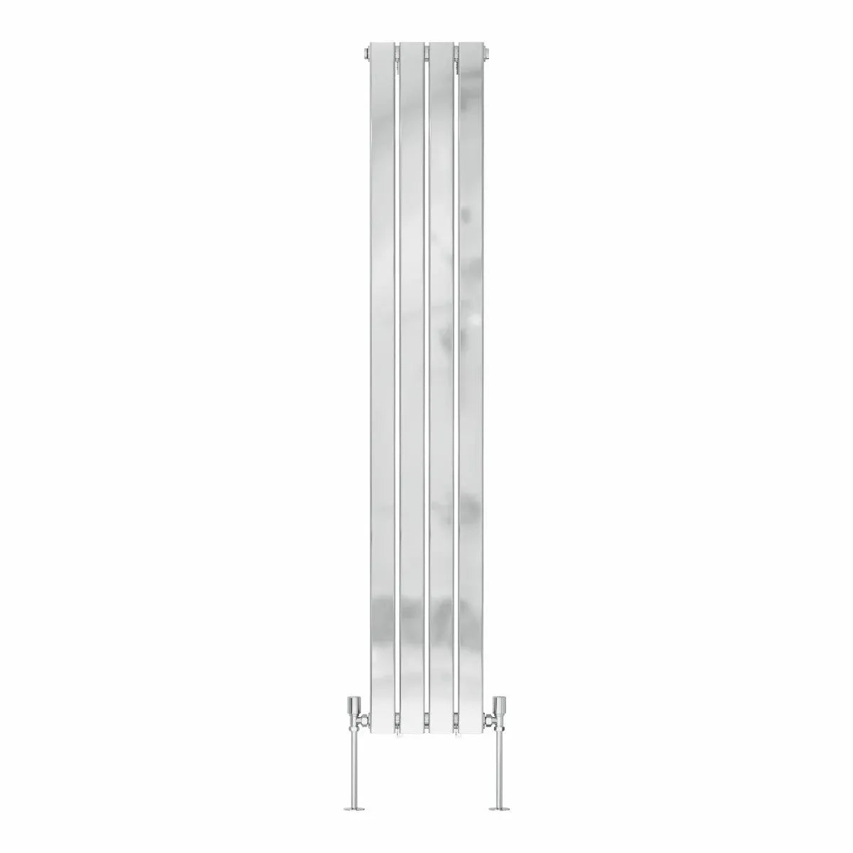 San Remo - Modern vertical flat panel radiator chrome