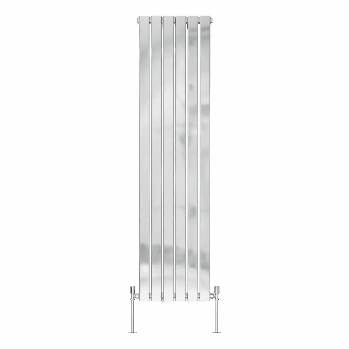 San Remo - Modern vertical flat panel radiator chrome