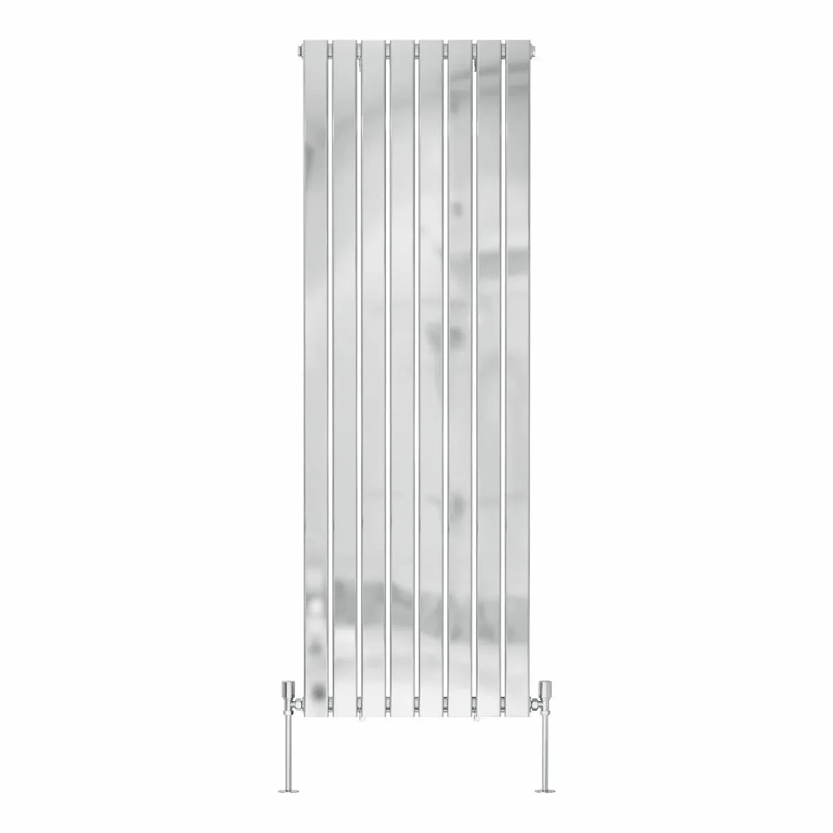 San Remo - Modern vertical flat panel radiator chrome