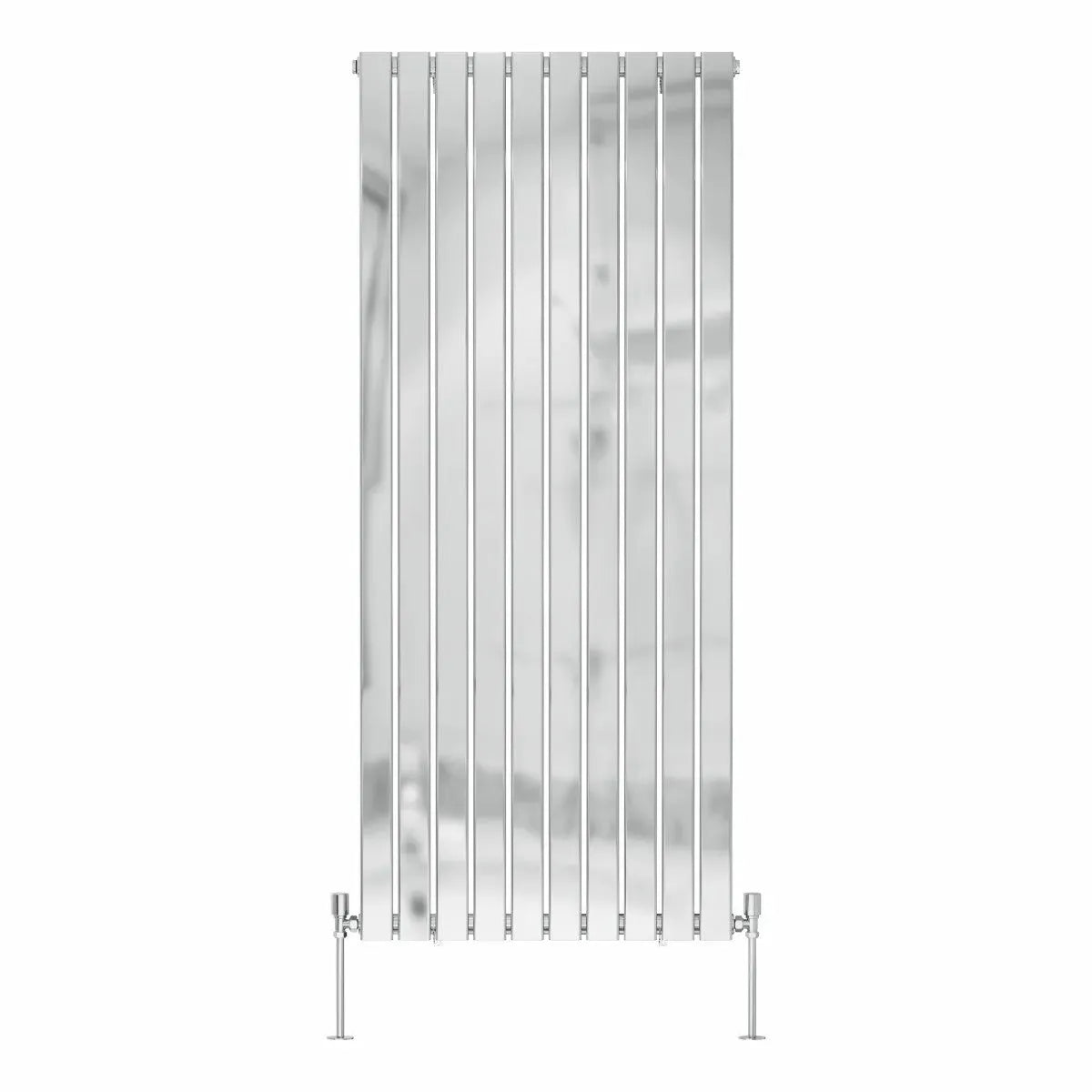 San Remo - Modern vertical flat panel radiator chrome