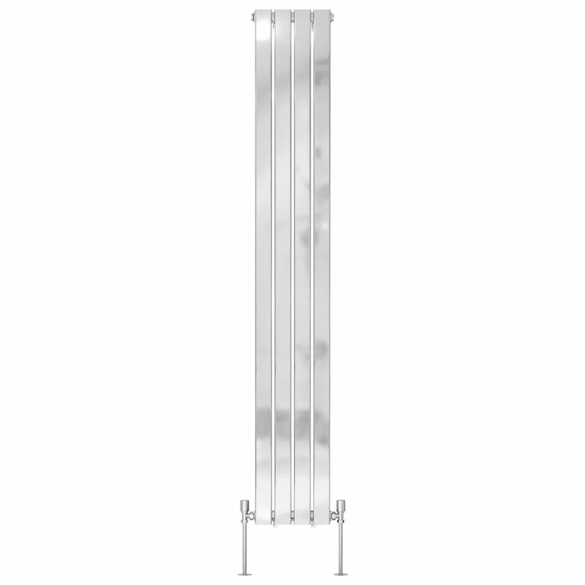 San Remo - Modern vertical flat panel radiator chrome