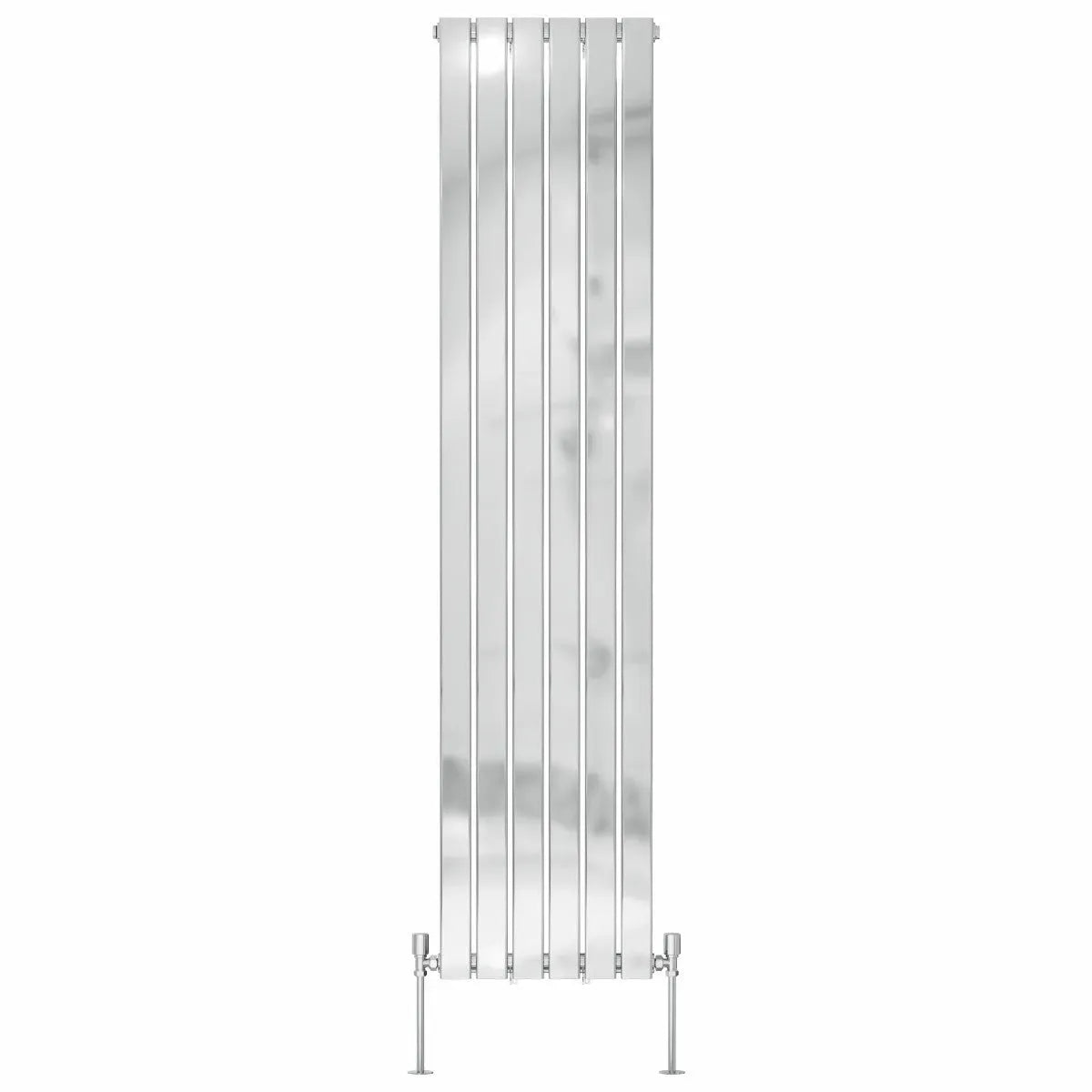 San Remo - Modern vertical flat panel radiator chrome