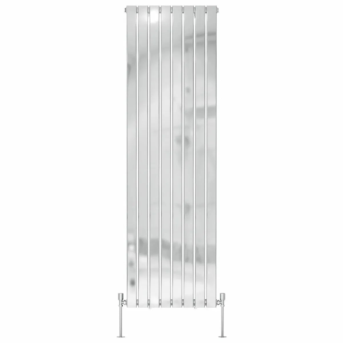 San Remo - Modern vertical flat panel radiator chrome