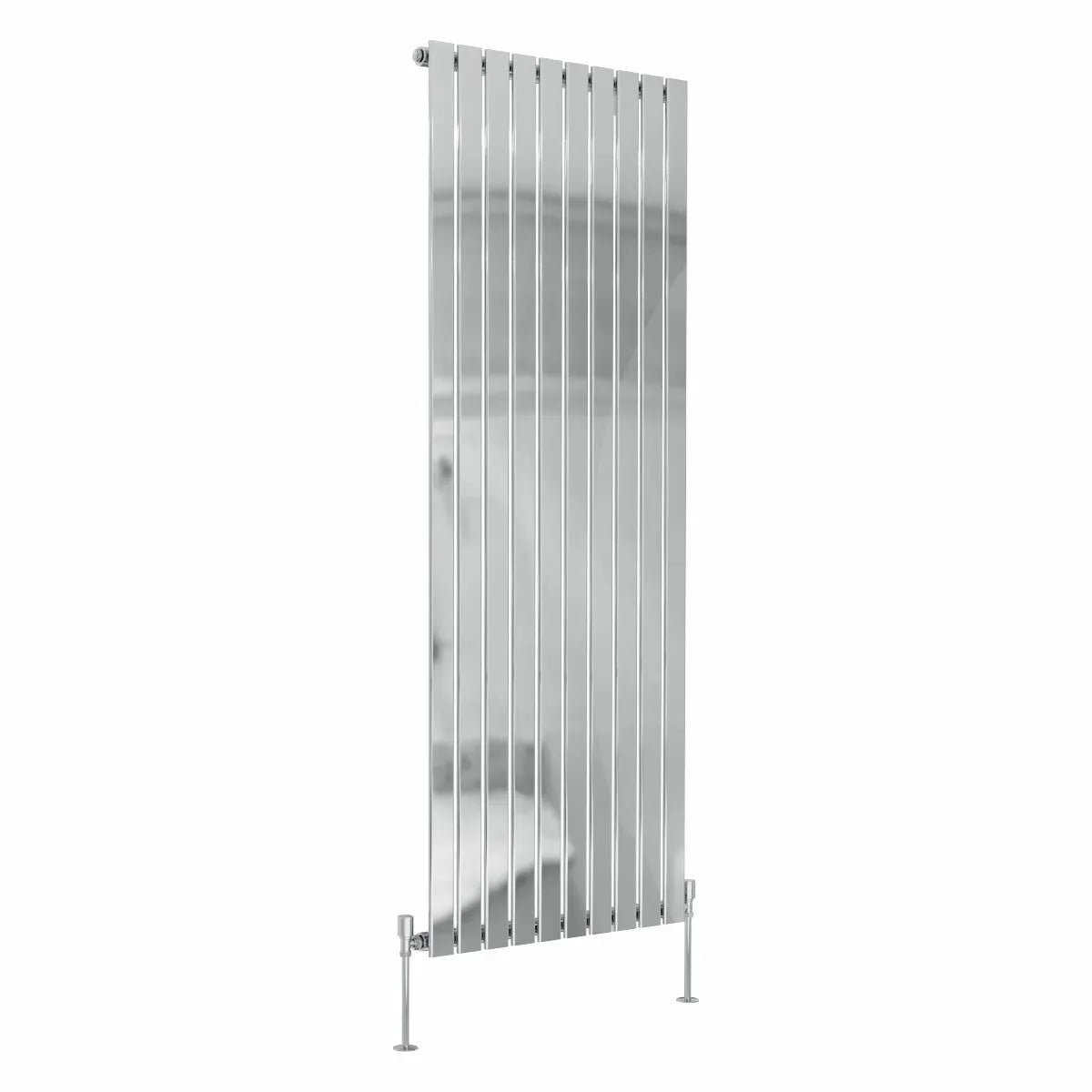 San Remo - Modern vertical flat panel radiator chrome