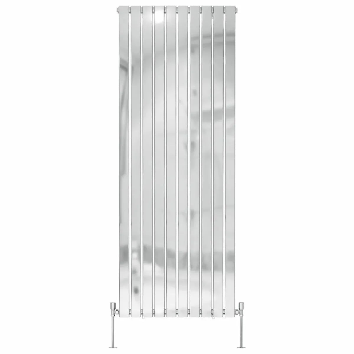 San Remo - Modern vertical flat panel radiator chrome