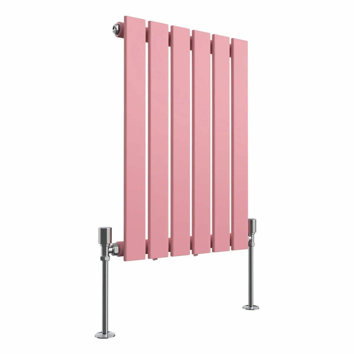 San Remo - Modern horizontal flat panel radiator light pink