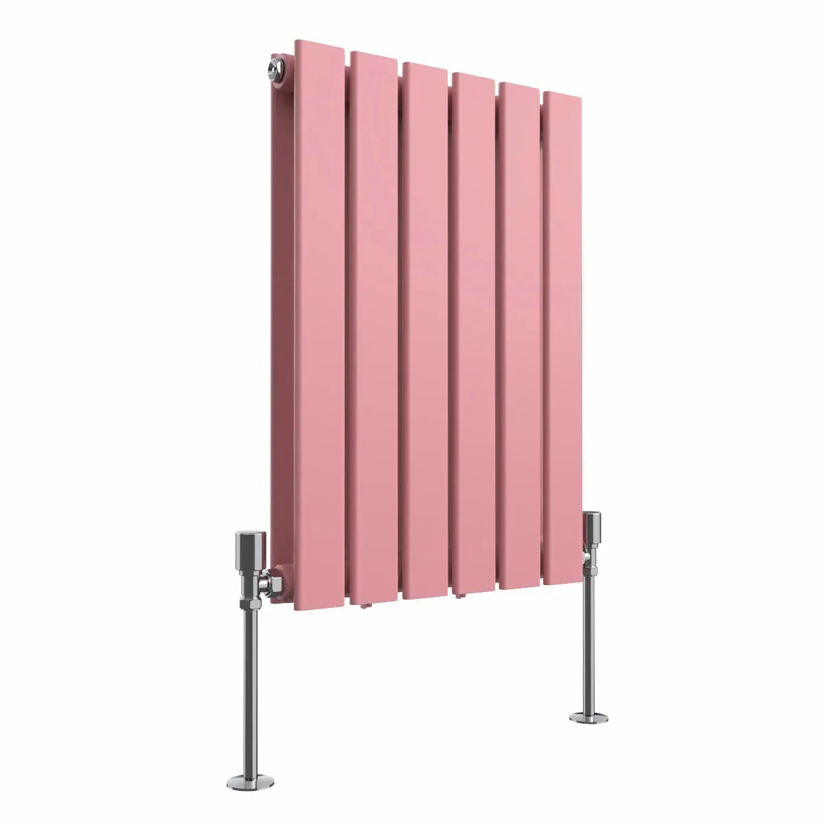 San Remo - Modern horizontal flat panel radiator light pink