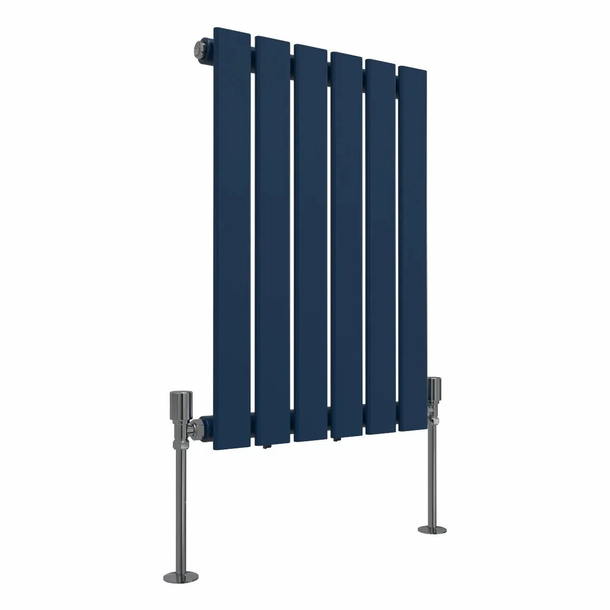 San Remo - Modern horizontal flat panel radiator sapphire blue