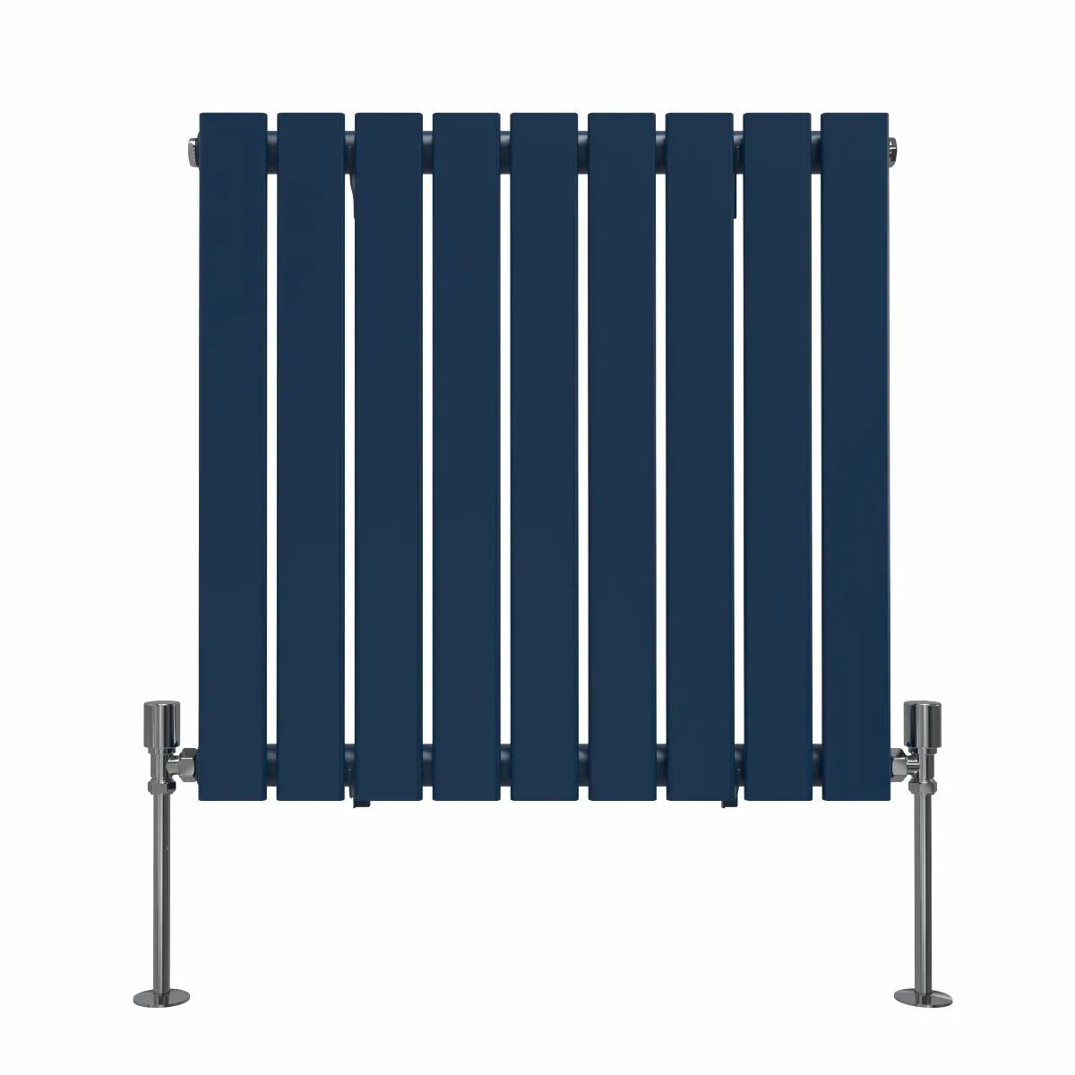 San Remo - Modern horizontal flat panel radiator sapphire blue