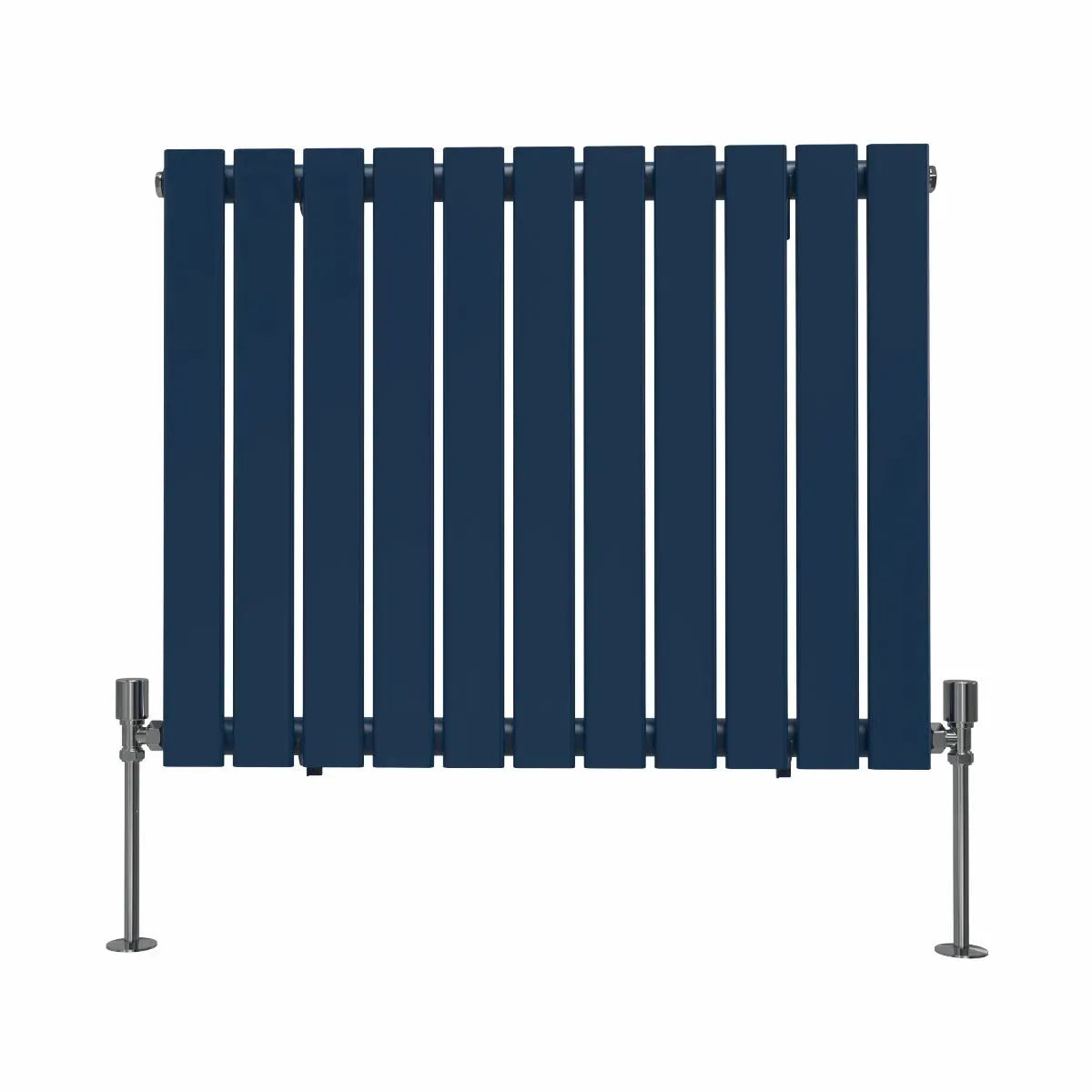 San Remo - Modern horizontal flat panel radiator sapphire blue