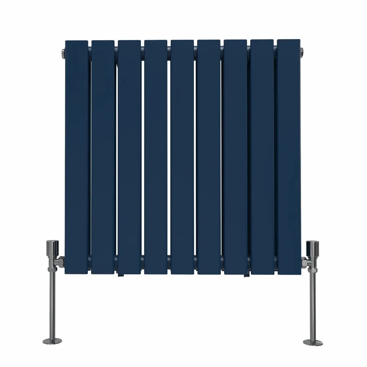 San Remo - Modern horizontal flat panel radiator sapphire blue