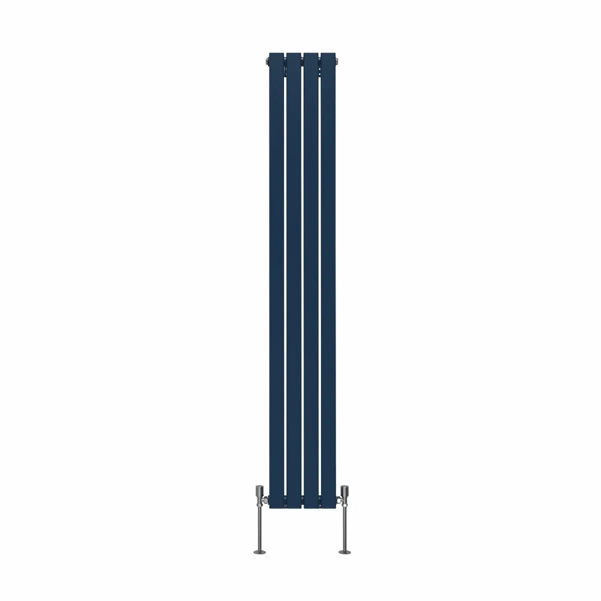 San Remo - Modern vertical flat panel radiator sapphire blue