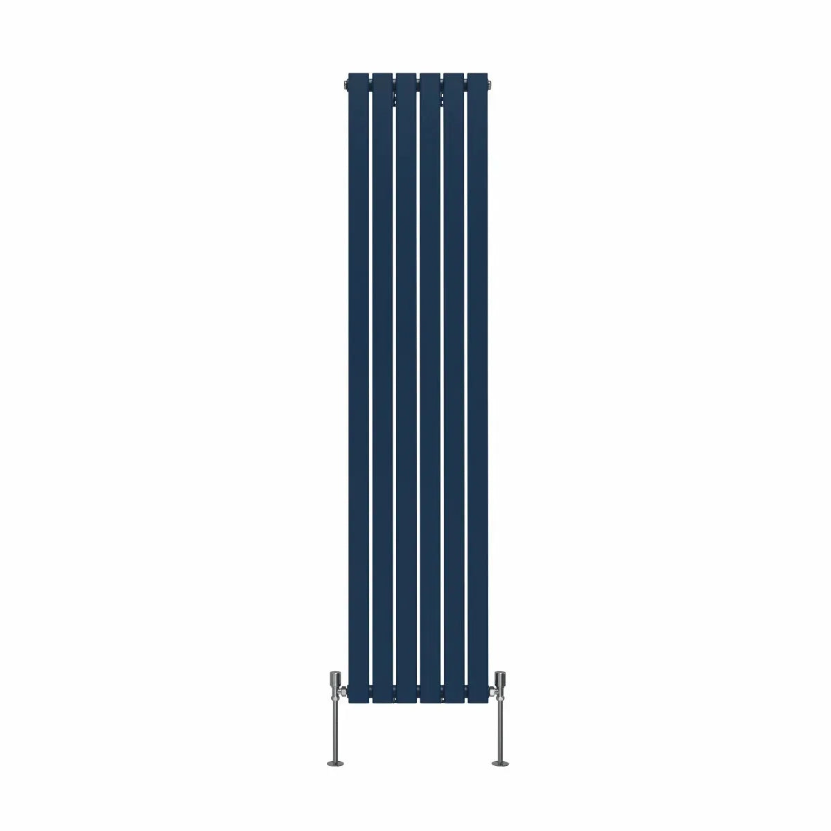 San Remo - Modern vertical flat panel radiator sapphire blue