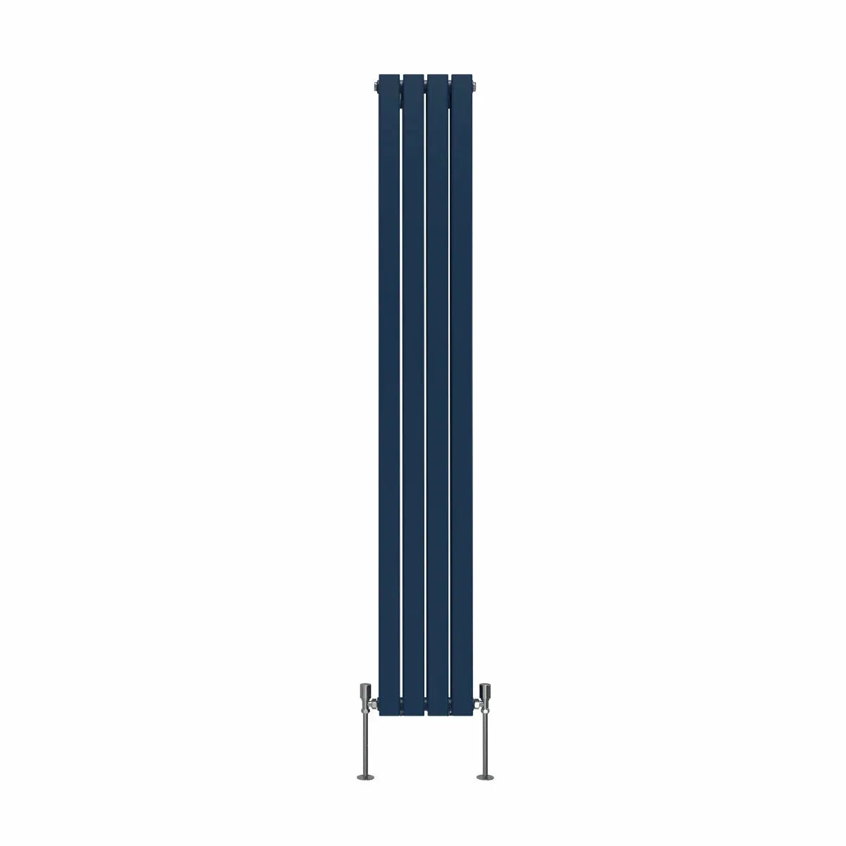 San Remo - Modern vertical flat panel radiator sapphire blue