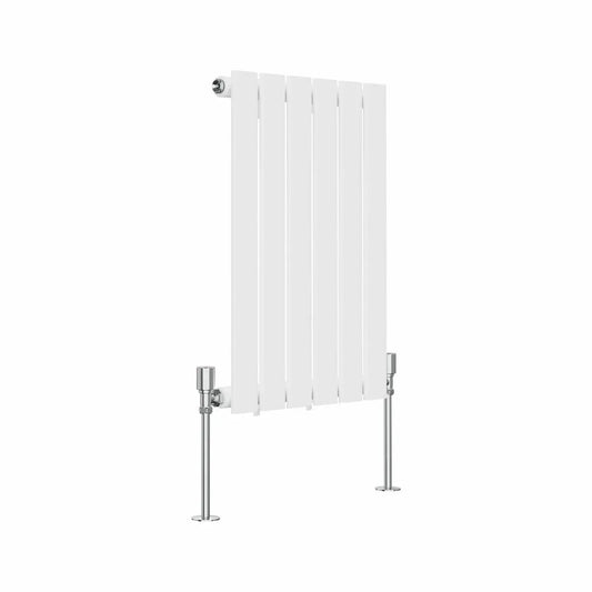 San Remo - Modern horizontal flat panel radiator white