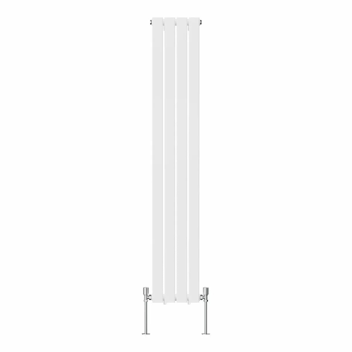 San Remo - Modern vertical flat panel radiator white