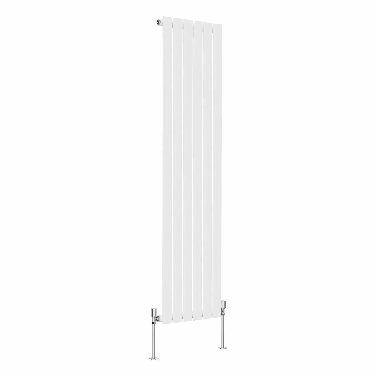 San Remo - Modern vertical flat panel radiator white