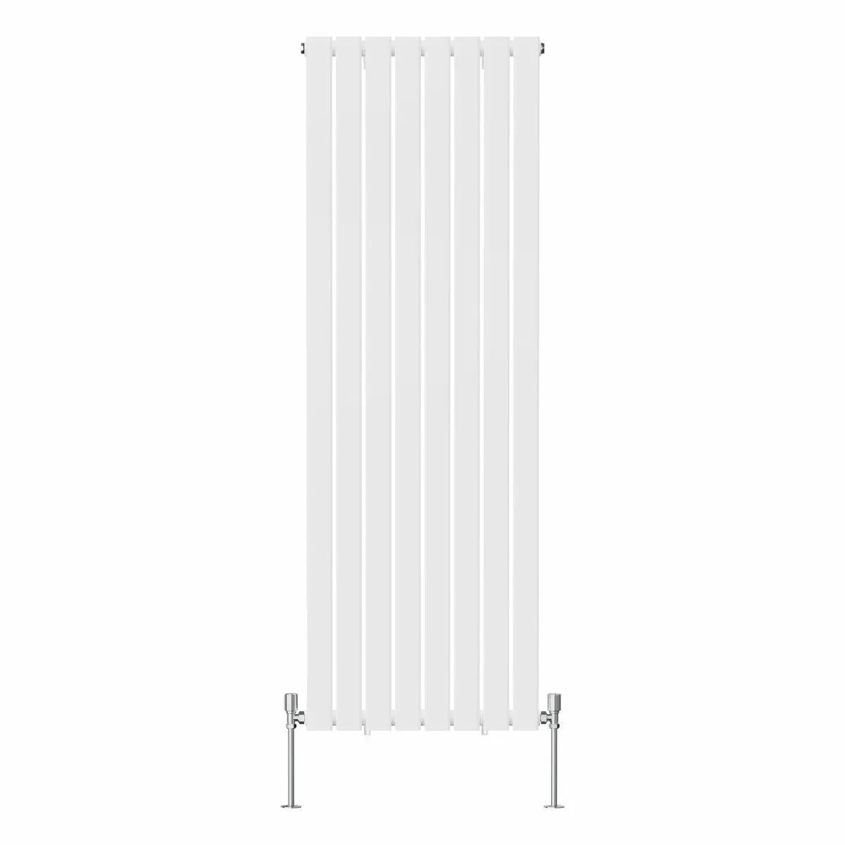 San Remo - Modern vertical flat panel radiator white