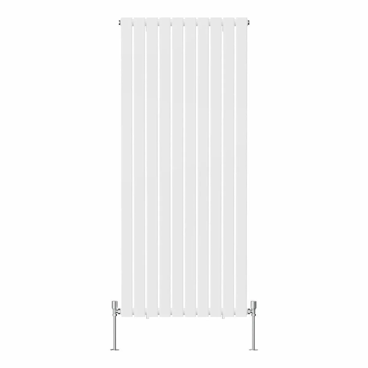 San Remo - Modern vertical flat panel radiator white