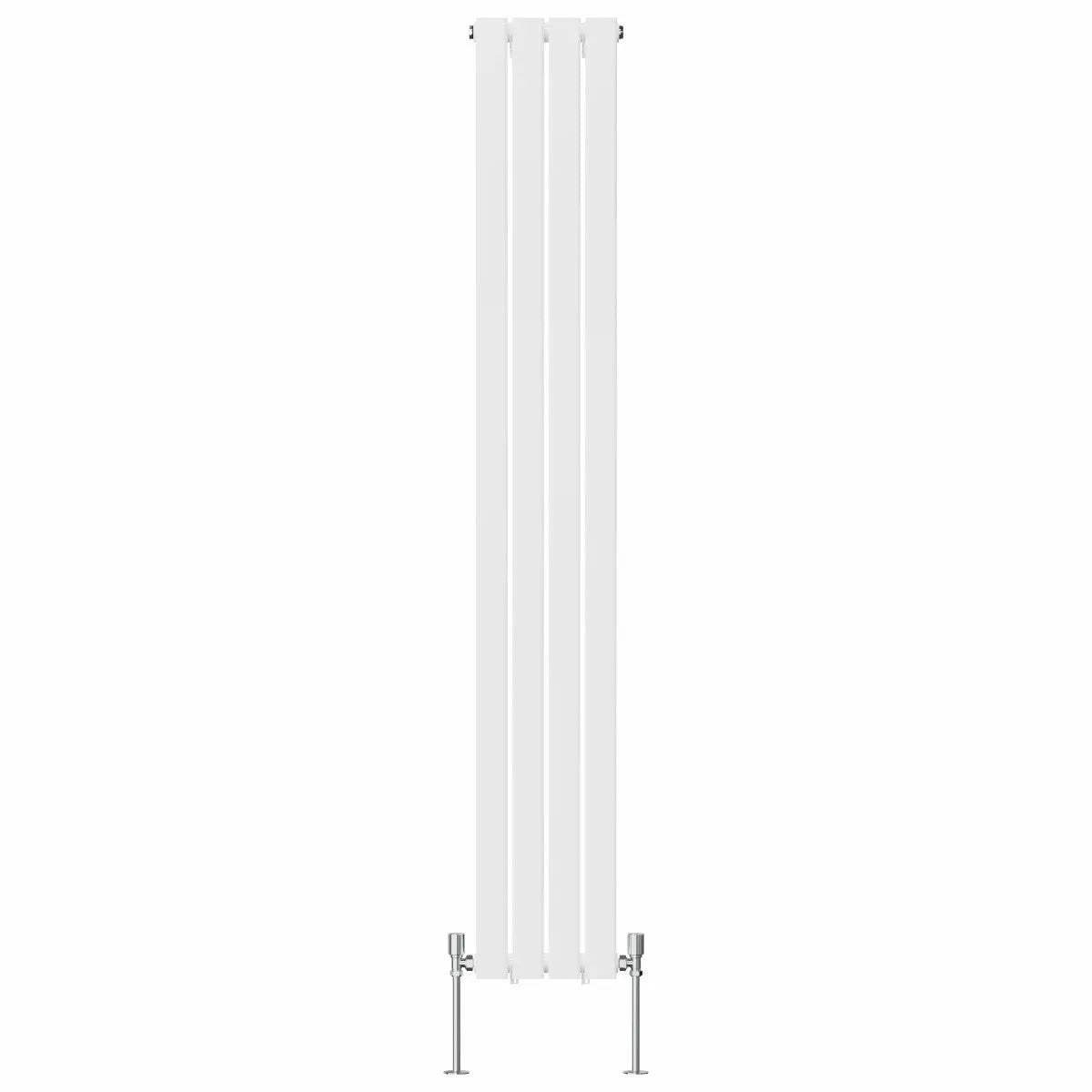 San Remo - Modern vertical flat panel radiator white