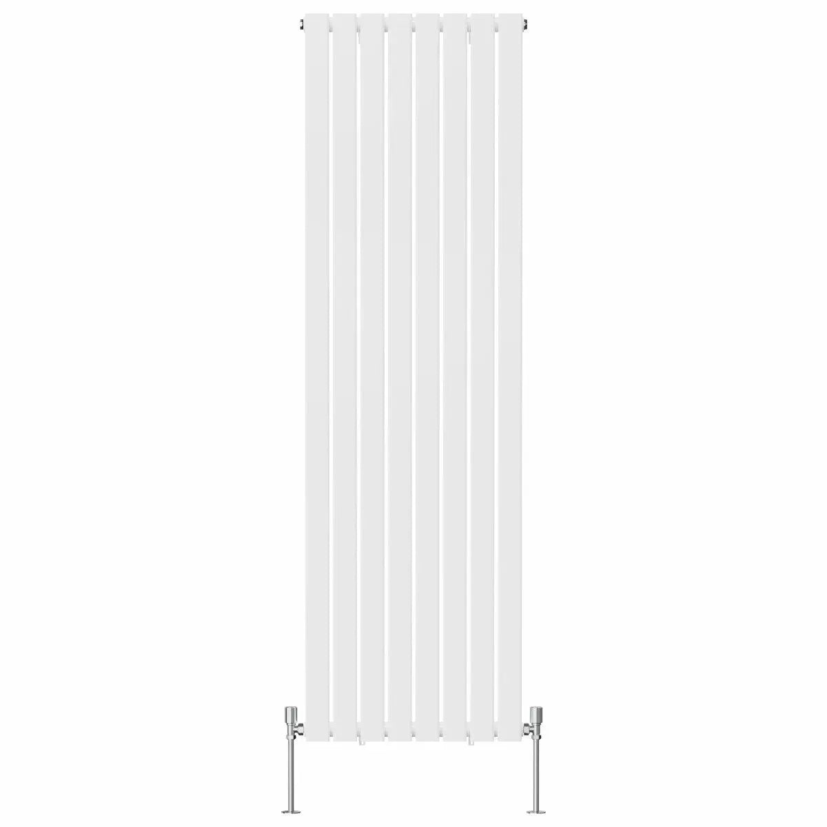 San Remo - Modern vertical flat panel radiator white