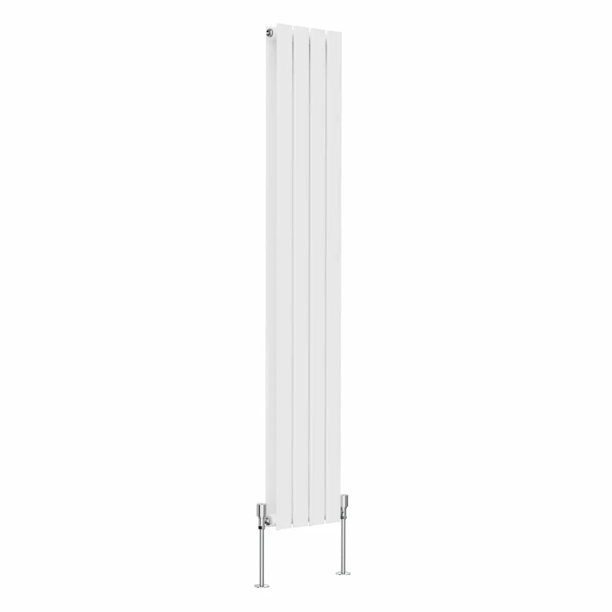 San Remo - Modern vertical flat panel radiator white