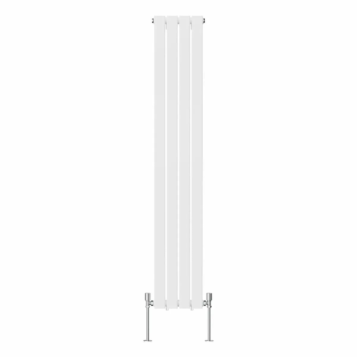 San Remo - Modern vertical flat panel radiator white