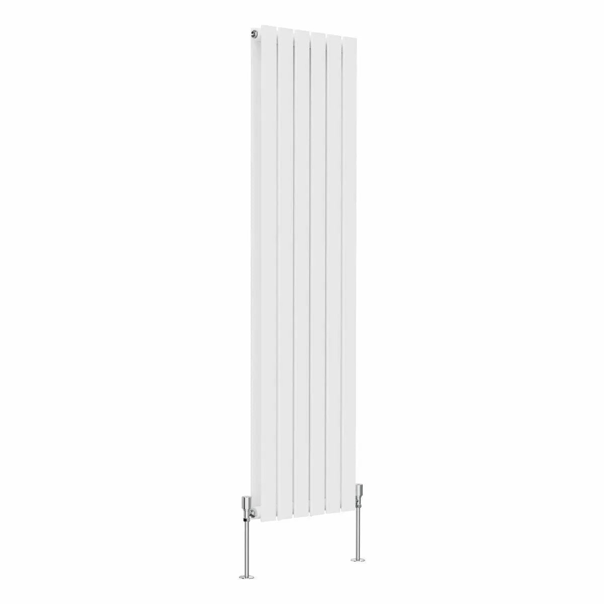 San Remo - Modern vertical flat panel radiator white