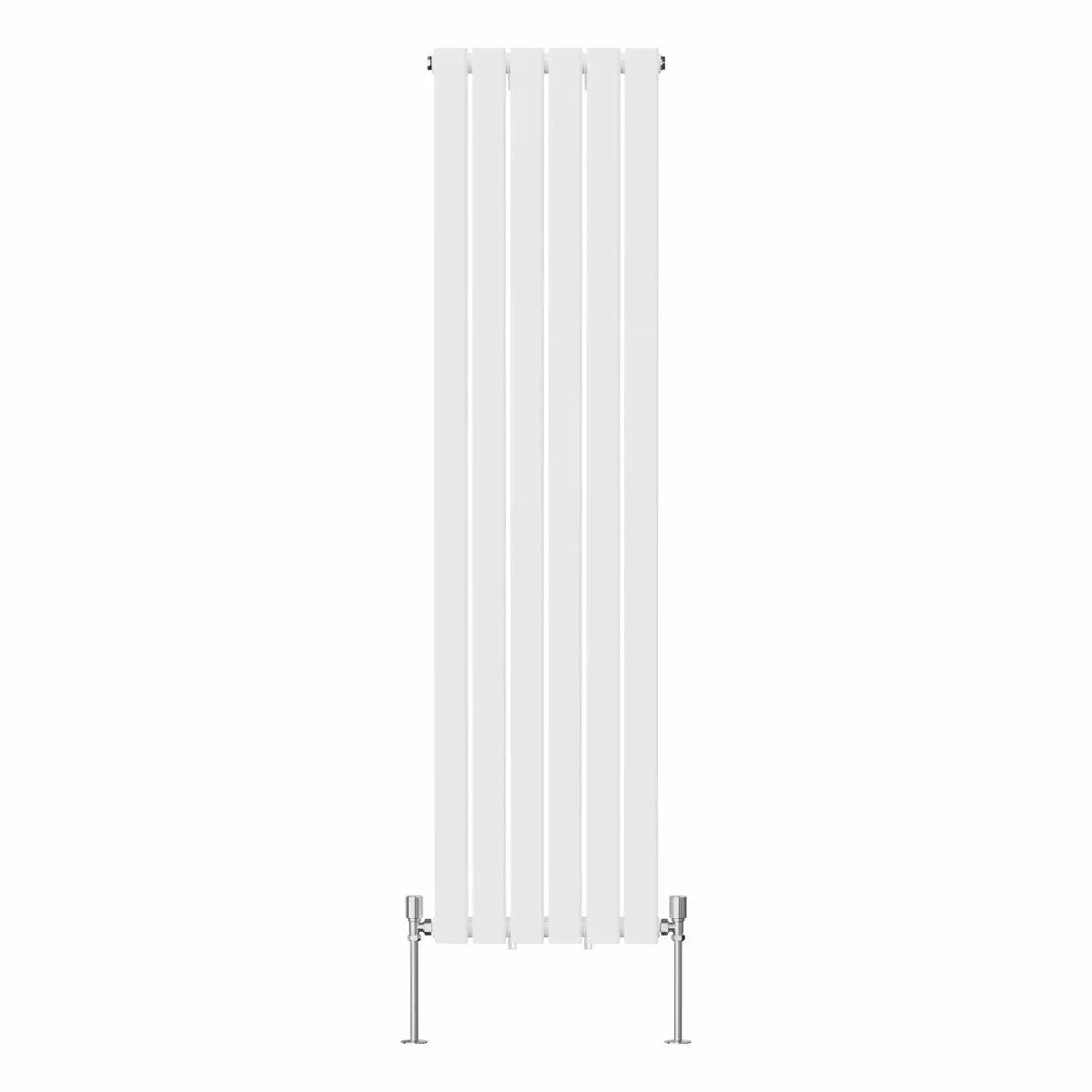 San Remo - Modern vertical flat panel radiator white