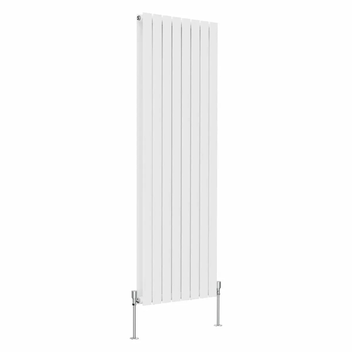 San Remo - Modern vertical flat panel radiator white