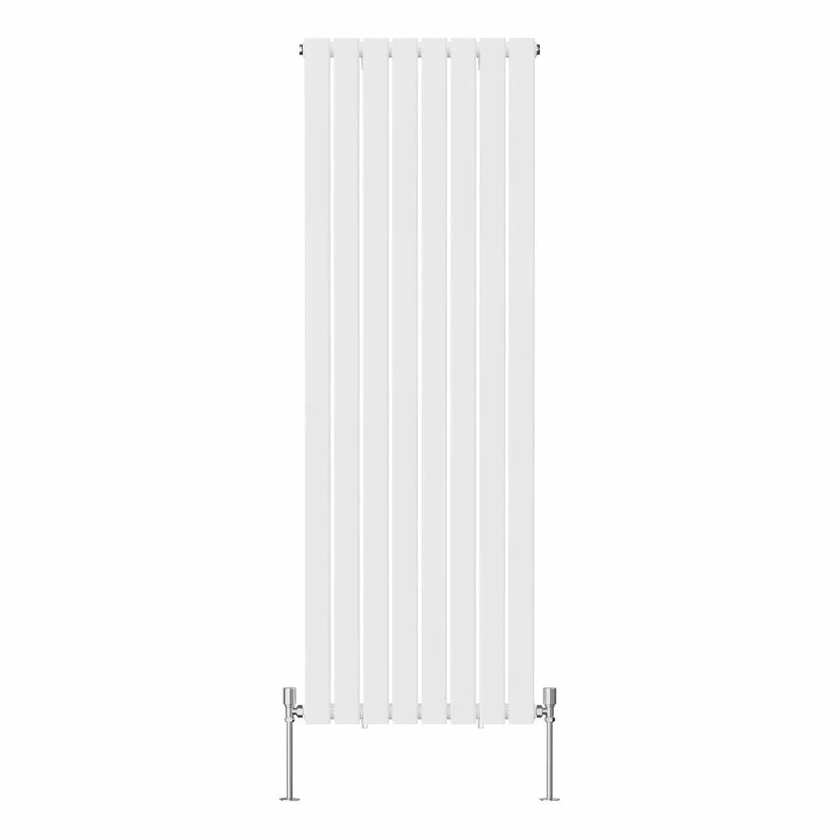 San Remo - Modern vertical flat panel radiator white