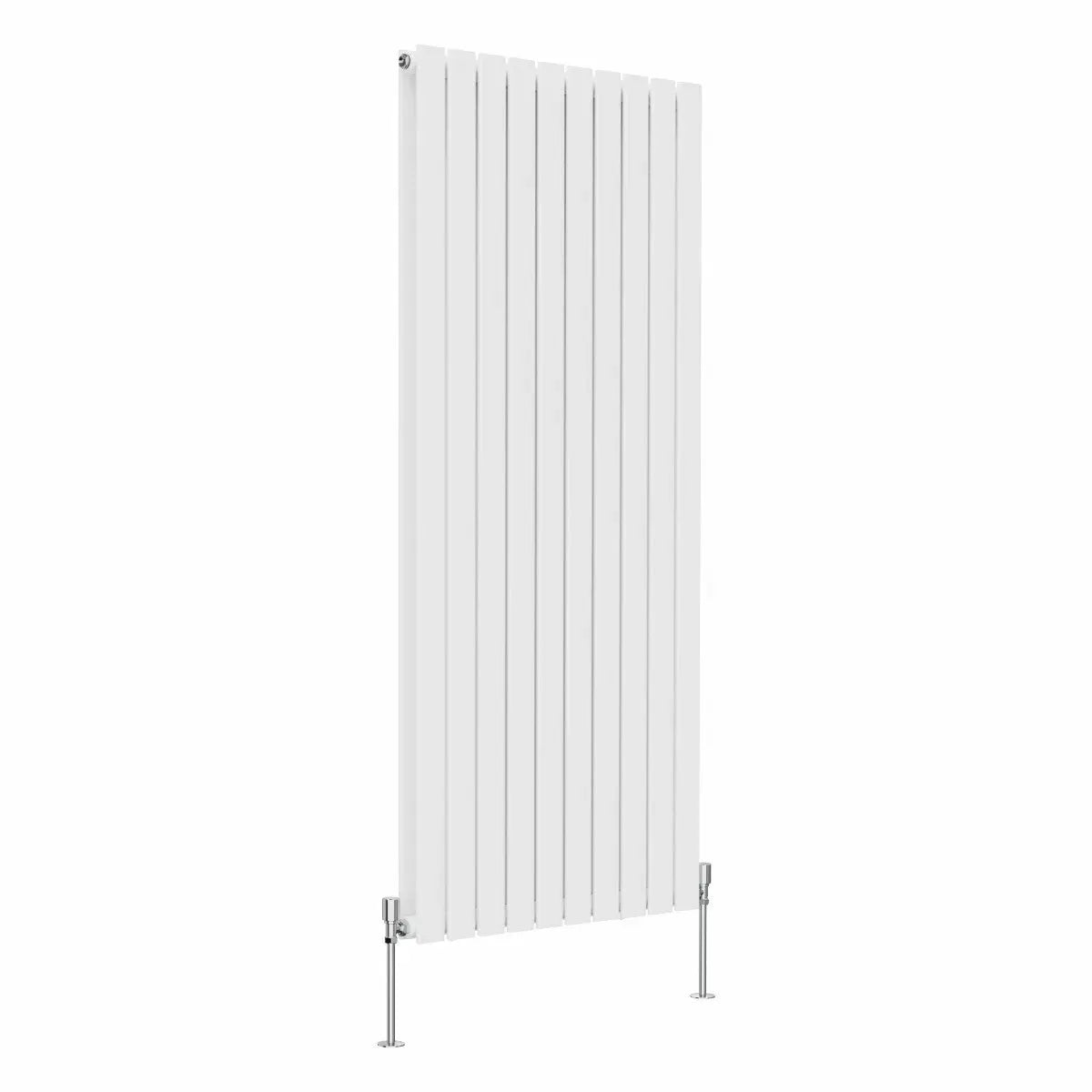 San Remo - Modern vertical flat panel radiator white