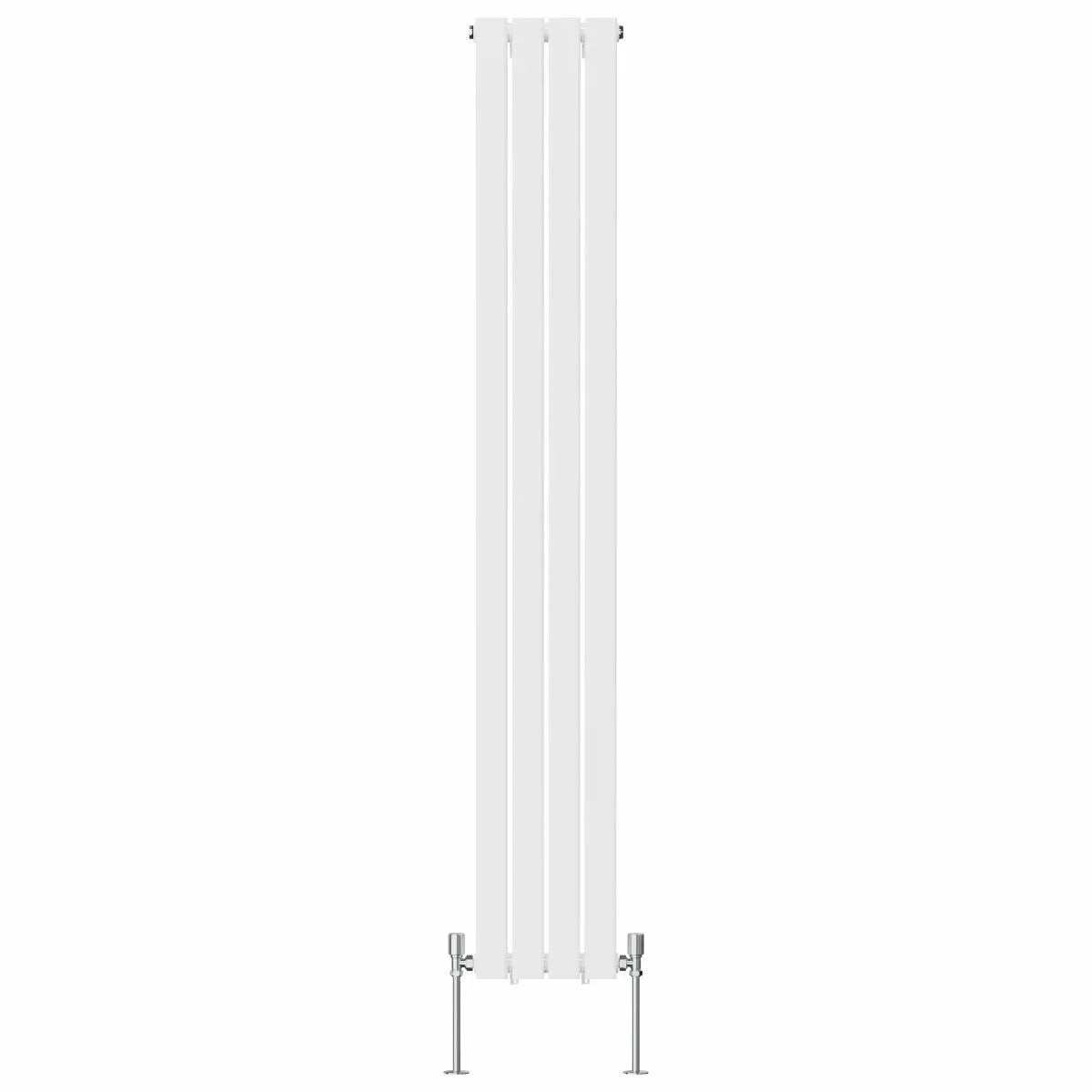 San Remo - Modern vertical flat panel radiator white