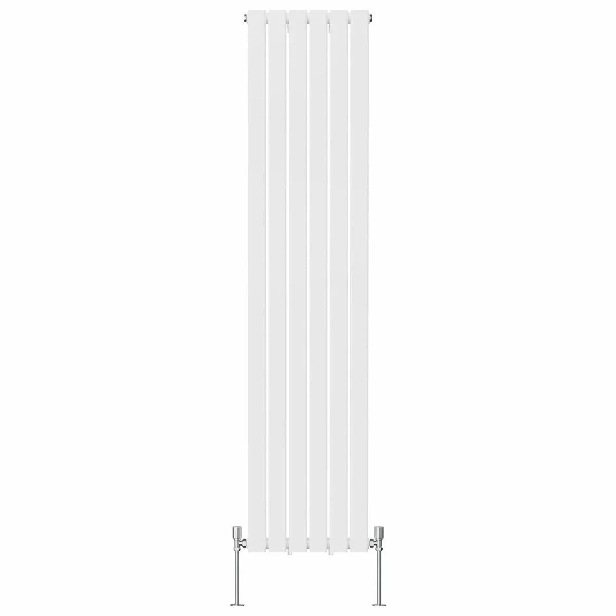 San Remo - Modern vertical flat panel radiator white