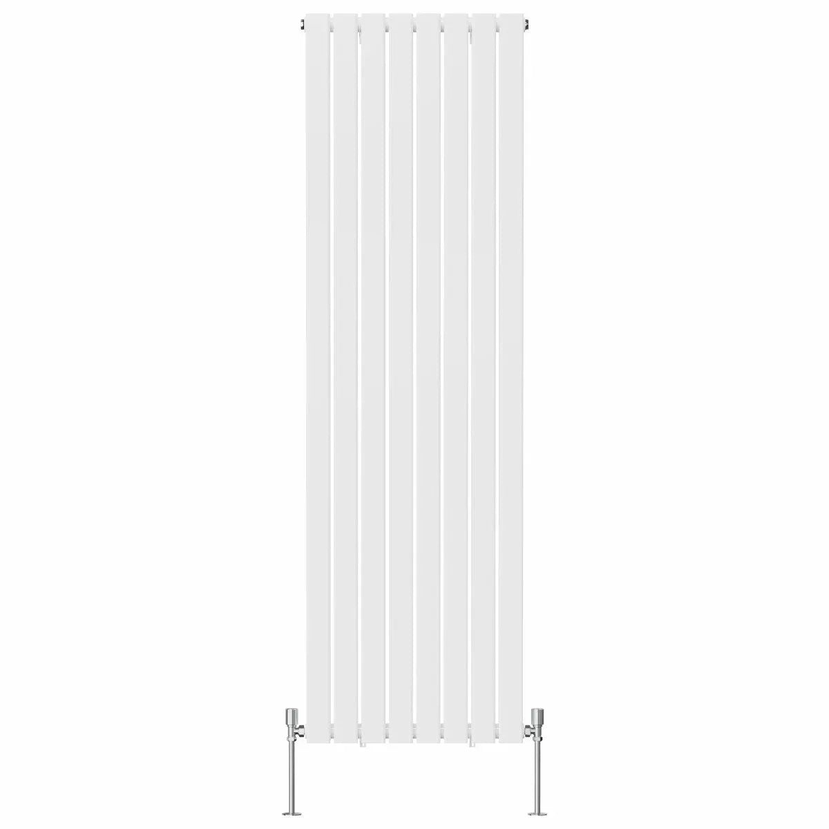 San Remo - Modern vertical flat panel radiator white