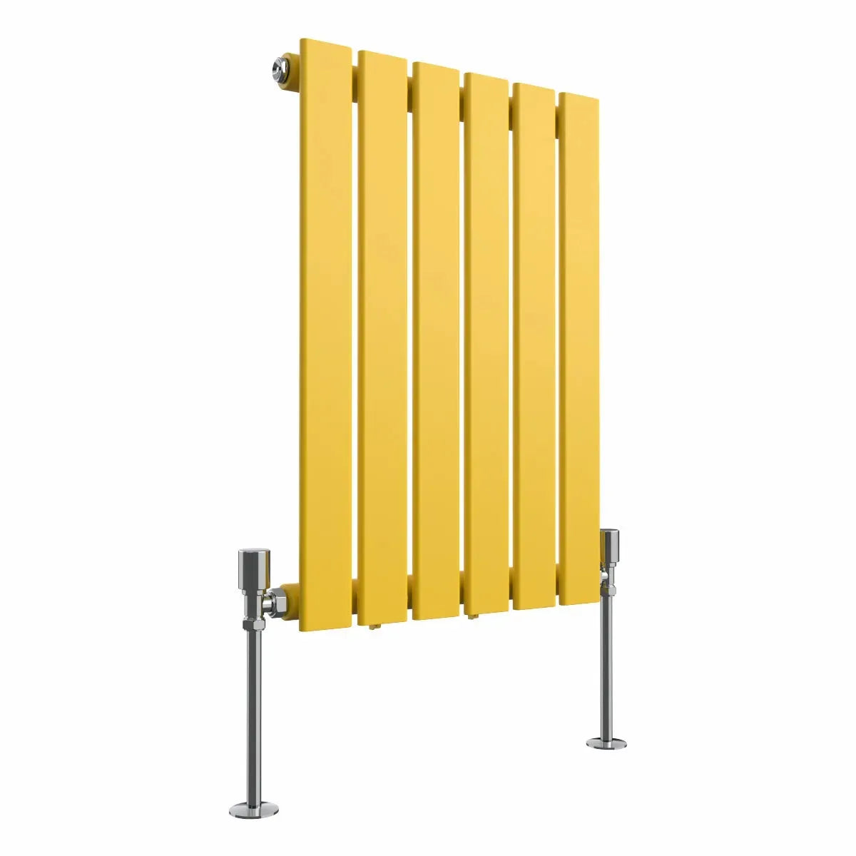 San Remo - Modern horizontal flat panel radiator zinc yellow