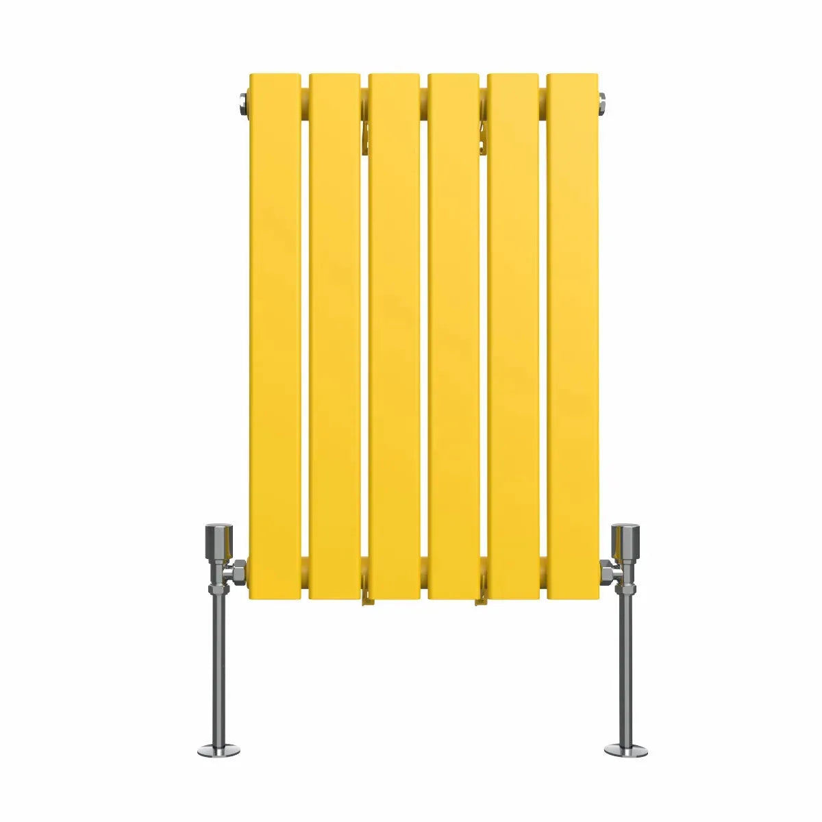 San Remo - Modern horizontal flat panel radiator zinc yellow