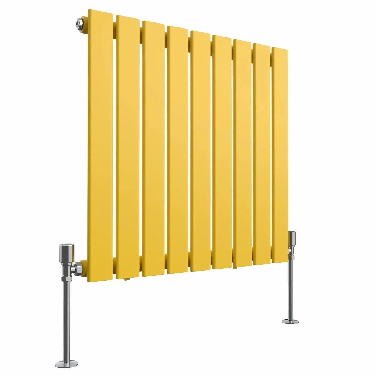 San Remo - Modern horizontal flat panel radiator zinc yellow