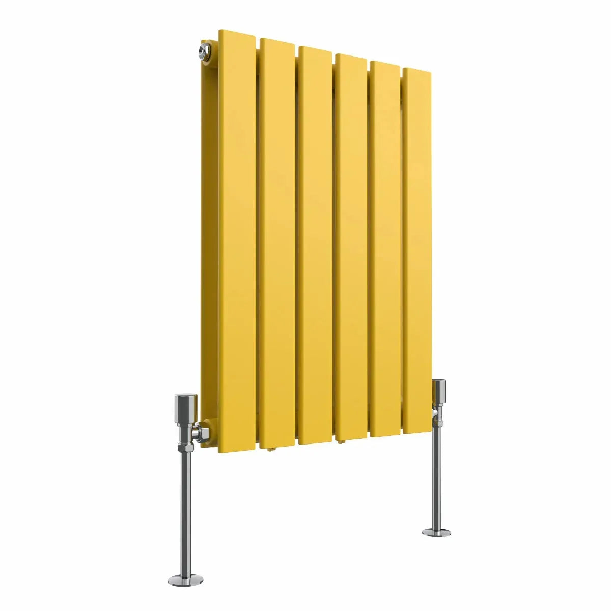 San Remo - Modern horizontal flat panel radiator zinc yellow