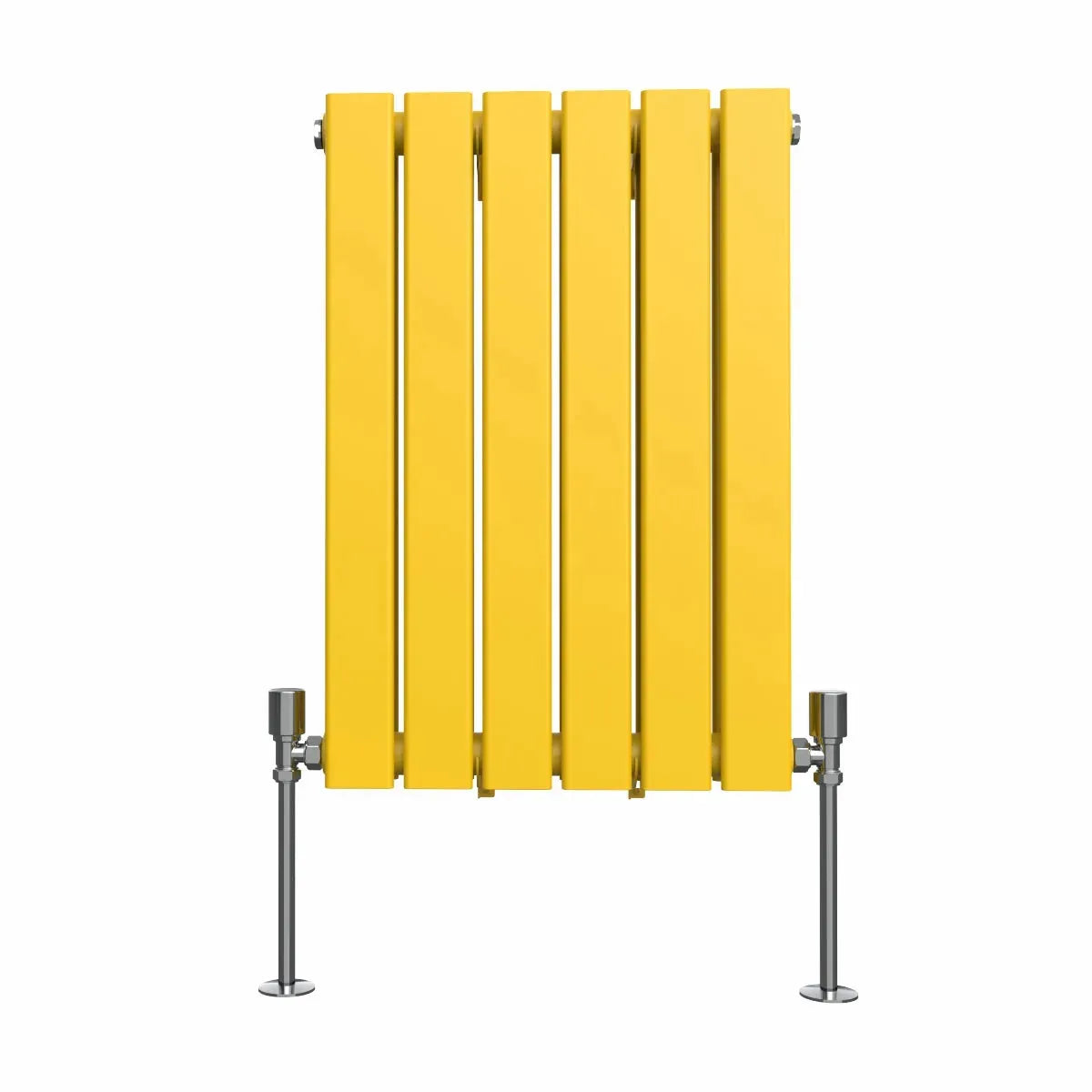 San Remo - Modern horizontal flat panel radiator zinc yellow